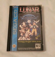 Lunar: The Silver Star (Sega CD, 1993) Manual & CD ONLY