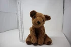 Vintage TY 1996 Chips Brown Puppy Dog 10” Plush Stuffed Animal