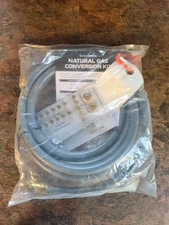 Blackstone Natural Gas Conversion Kit Easy-Install 28”/36” Griddles Gray Hose