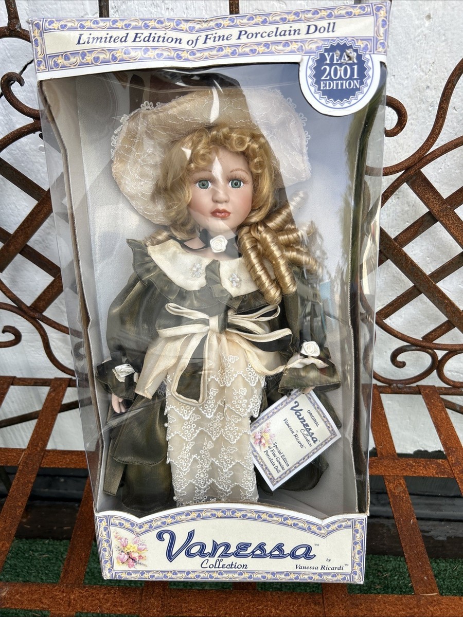 2001 Limited Edition Porcelain Doll Vanessa Collection Ricardi