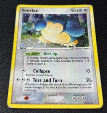 Pokemon TCG FireRed & LeafGreen 2004 Snorlax Holo Rare SWIRL 15/112 - HP on eBay