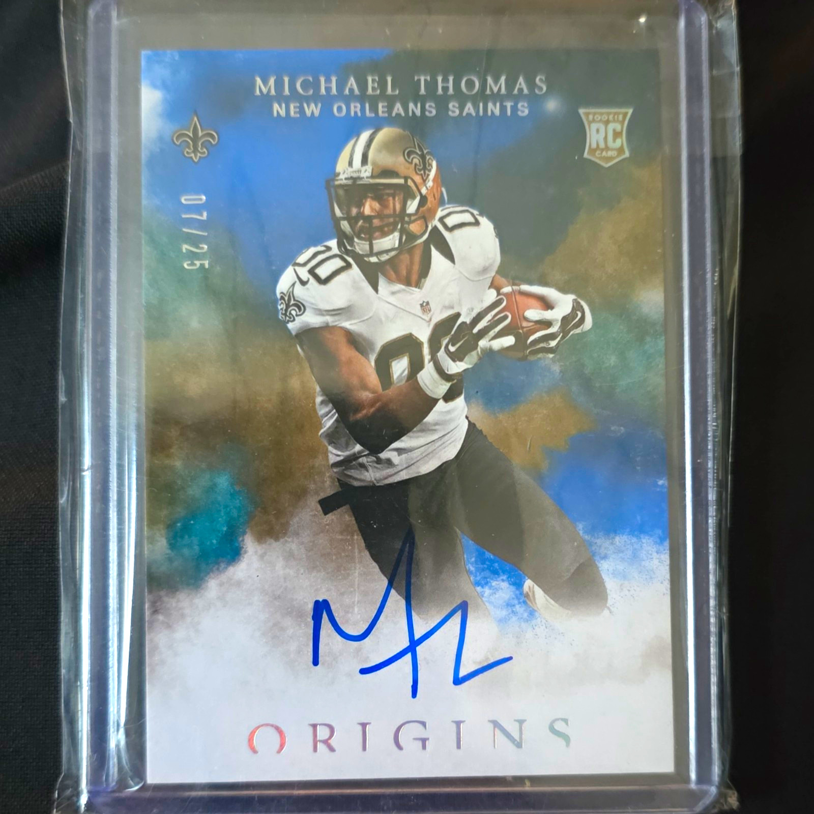 2016 Panini Origins Rookie Auto Michael Thomas Saints #113 Blue /25