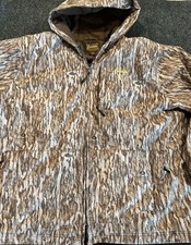 Gamehide Mossy Oak Bottomland Camo Full Zip Hooded Hunting Jacket 2x