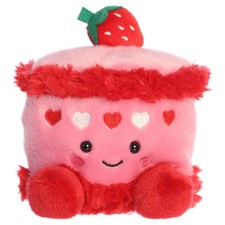 Aurora Palm Pals CR  ME Strawberry Cake 5-Inch Stuffed Animal Plush