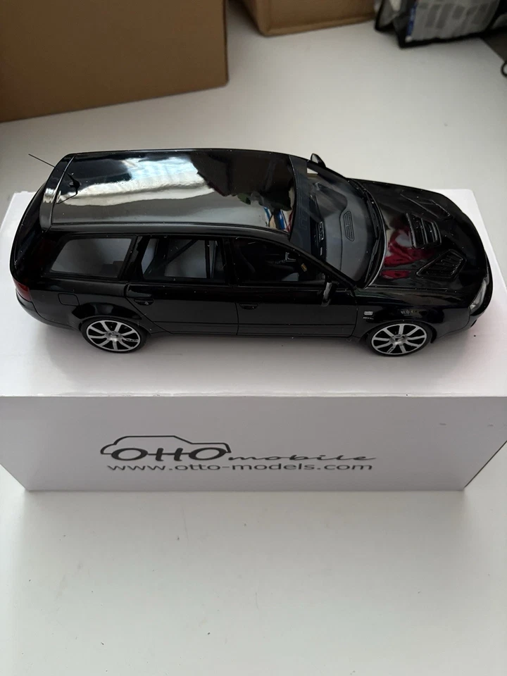 Ottomobile Audi RS6 Clubsport MTM Black  1/18 Scale Resin OT992 1221/3000 - Image 4 of 4