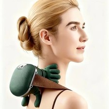4D Neck Massager with Heat for Pain Relief deep Tissue Relieves Muscle Pain