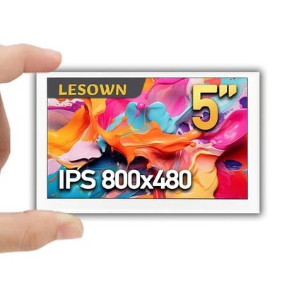 Mini Portable Monitor 5 inch IPS Small Display 480x800 HDMI 5V USB Powered Li...