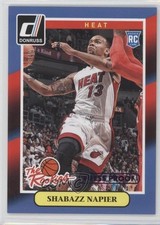 2014 Panini Donruss The Rookies Press Proof Purple 31/199 Shabazz Napier #13 0c2