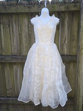 Vintage Harzfelds Dress/wedding/evening/display