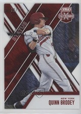 2017 Panini Elite Extra Edition Status Red Die-Cut /99 Quinn Brodey #97 8k4