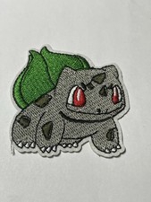Pok mon Bulbasaur Embroidered Patch Iron On Sew On I3