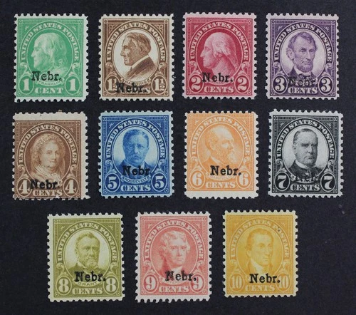 CKStamps: US Stamps Collection Scott#669-679 Mint H OG CV$265.25