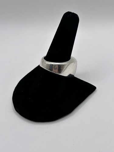 Mens David Yurman Sterling Silver 925 Black Onyx Signet Ring Size 9 - Picture 4 of 7