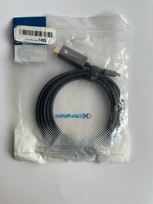 Cable Matters CL3- Rated HDMI to DVI-D Cable 6ft New Sealed