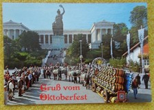 Ansichtskarte München - Gruß vom Oktoberfest   (18-25Bay)