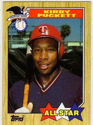 1987 Topps Baseball Kirby Puckett No. 611 Minnesota Twins