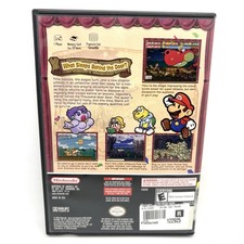 GameCube Paper Mario The Thousand-Year Door Best Seller Nintendo Game No Manual