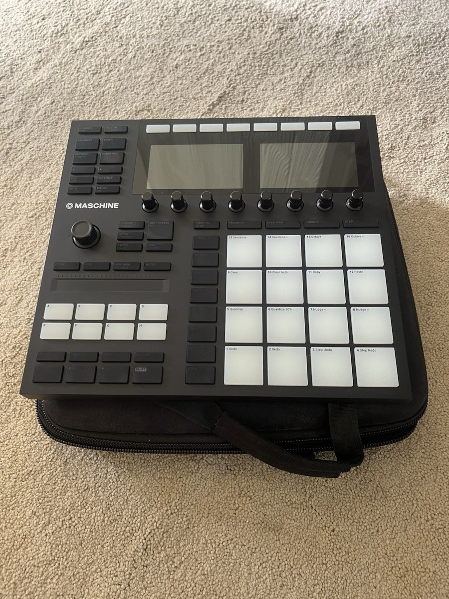 Native Instruments MASCHINE Mk3 w/ Case & USB Cable. No software