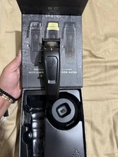 StyleCraft Pro Saber 2.0 Metal Cordless Clipper Digital Brushless Echo Black