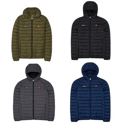 ellesse Herren Jacke LOMBARDY - Steppjacke, wattiert, Kapuze, Zipper, Logo, u...