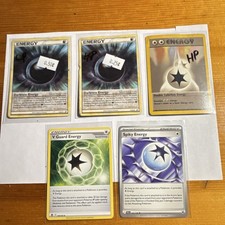 Pokémon Darkness, Double Colorless, V Guard & Spiky Energy Set - 5 Card Lot