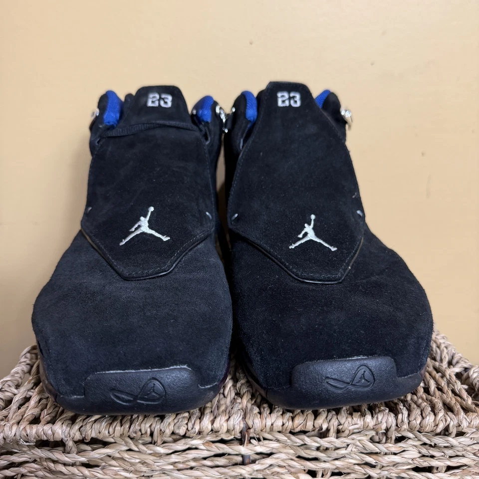 Nike Air Jordan 18 OG 2003 Negro Deportivo Real Talla 10 305869-041 Foto 3 de 4