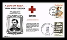 US COVER AMERICAN RED CROSS CENTENNIAL FDC COMBO DUAL CANCEL LANDS END CACHET