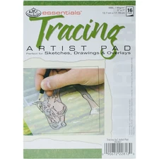 Royal Langnickel essentials(TM) Tracing Artist Paper Pad-5"X7", 16 Sheets