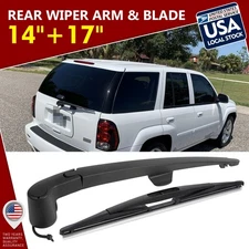 Durable Windshield Rear Wiper Arm + Blade 14'' & 17'' Set OEM Replace QUALITY