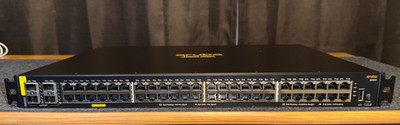 HPE ARUBA 6000 R8N85A 4SFP GIGABIT 48 PORT PoE 370W NETWORKING ETHERNET SWITCH