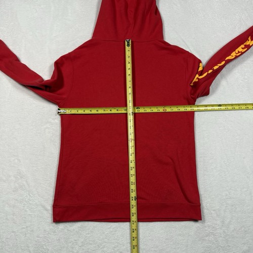 Junk Food NFL Kansas City Chiefs Womens Large Pull Over Hoodie Shawl Collar - Picture 8 of 11