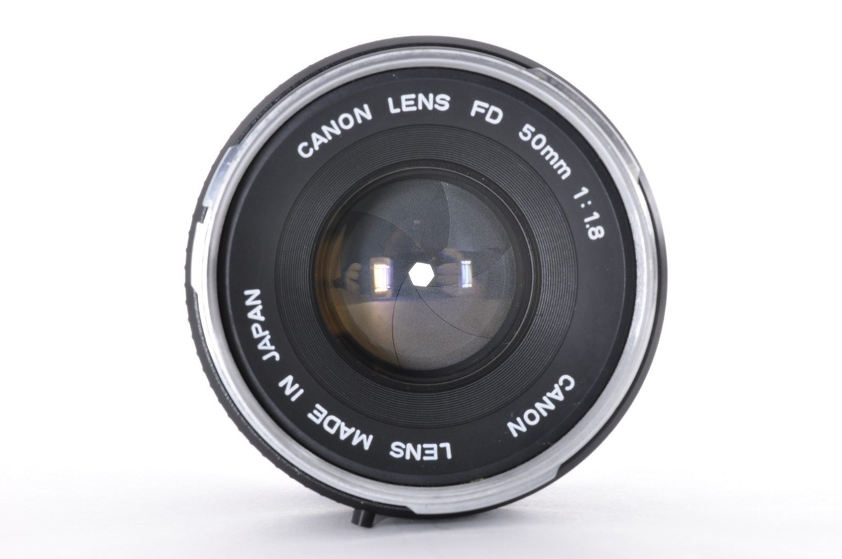 Canon AE-1 NEW FD 50mm F1.8 キヤノン Canon FD 50mm F1.8 Silver Nose Standard Lens For AE-1, A-1