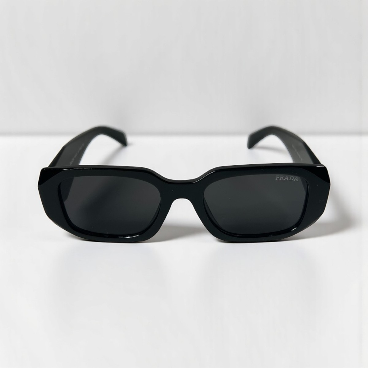 Prada PR17WS 1AB5S049 Women's Sunglasses 49 mm Black / Dark Grey
