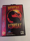 Mortal Kombat Sega Genesis w Case and Manual TESTED Combine Shipping Retro