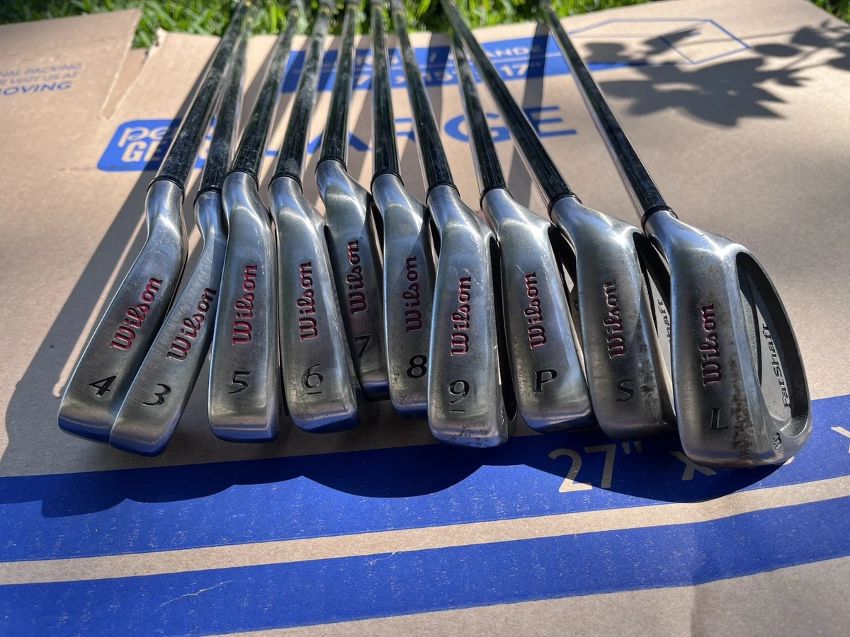Wilson Fat Shaft Irons Set Golf Clubs for sale - eBay