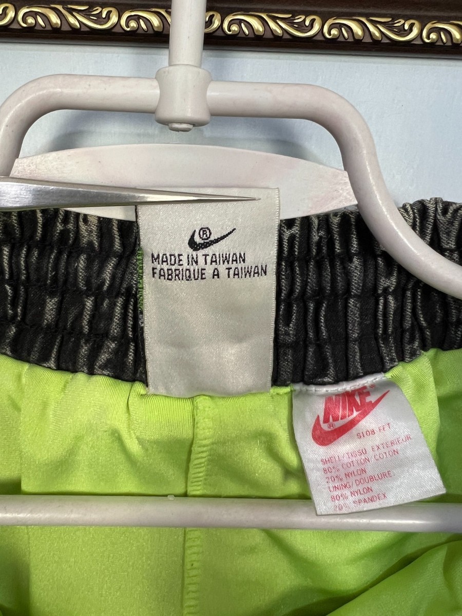 Vintage 90 Nike Andre Agassi Acid US Open Challenge Court Denim