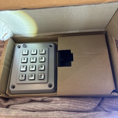Storm Interface AXS Series 12 Key Toughened Metal Keypad, 12 Key, IP65