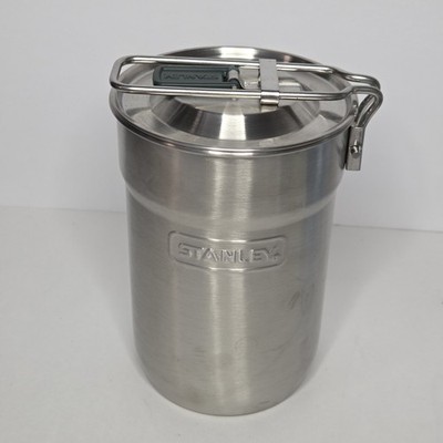Stanley Nesting Two Cup Cookset Stainless Steel Pot 24 oz 2-person Camping
