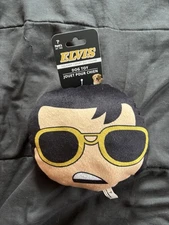 Elvis 11” Squeaky Dog Toy Perri’s NEW Presley Rock Pet Chew Plush No Rope