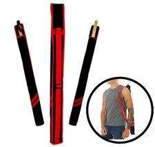 Escrima (Kali, Arnis) Stick Carrying Bag Canvas Case 29" L, Shoulder Strap 