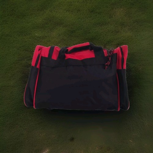 AAA Reisetasche rot schwarz weiß Logo doppelte Tragegurte stabil neu ohne Etikett - Bild 3 von 5