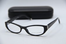 NEW RALPH LAUREN RL 6108 5001 BLACK AUTHENTIC FRAMES EYEGLASSES 50-16