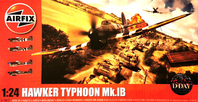 Airfix A19002 1:24 Hawker Typhoon MK.IB Modellbausatz Model Kit