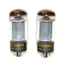 Matched Pair Sylvania  6L6GC (NOS) tubes/Röhren - TU000292