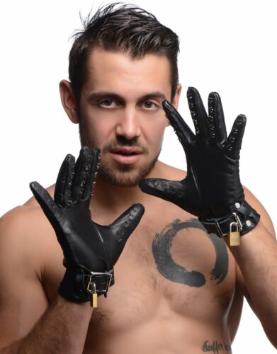 Locking Vampire Gloves Bondage Torment Fantasy Couples Men Women Sex Toy BDSM 848518042996 eBay pic