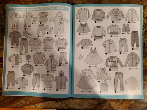Ottobre Magazine Winter 6/2014 New and Uncut Euro Sewing Patterns - Picture 5 of 5