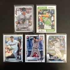 JJ BLEDAY ROOKIE LOT • 2023 HERITAGE & BOWMAN + '21 PLATINUM PRECIOUS ELEMENTS