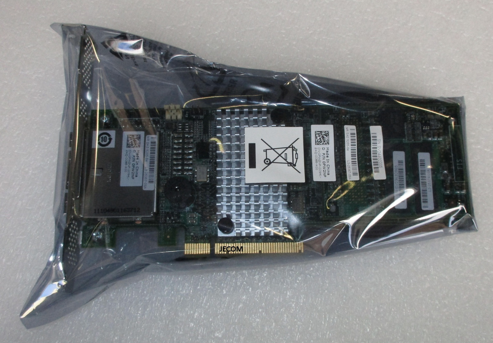Dell PCI Express 2.0 x8 SAS RAID Controller Card LSI00284 6J00V SAS9285-8
