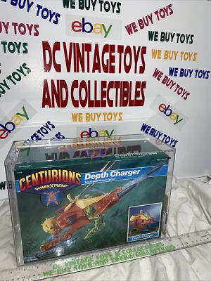 1986 CENTURIONS Power Xtreme: Depth Charger by Kenner MISB Stunning AFA 95 !MINT