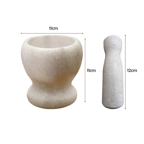 Juego de piedras trituradoras de mortero y mortero para el hogar natural granito especias hierbas - Imagen 55 de 106